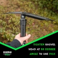 Picture of Rhino USA Folding Recovery Shovel W/Pick