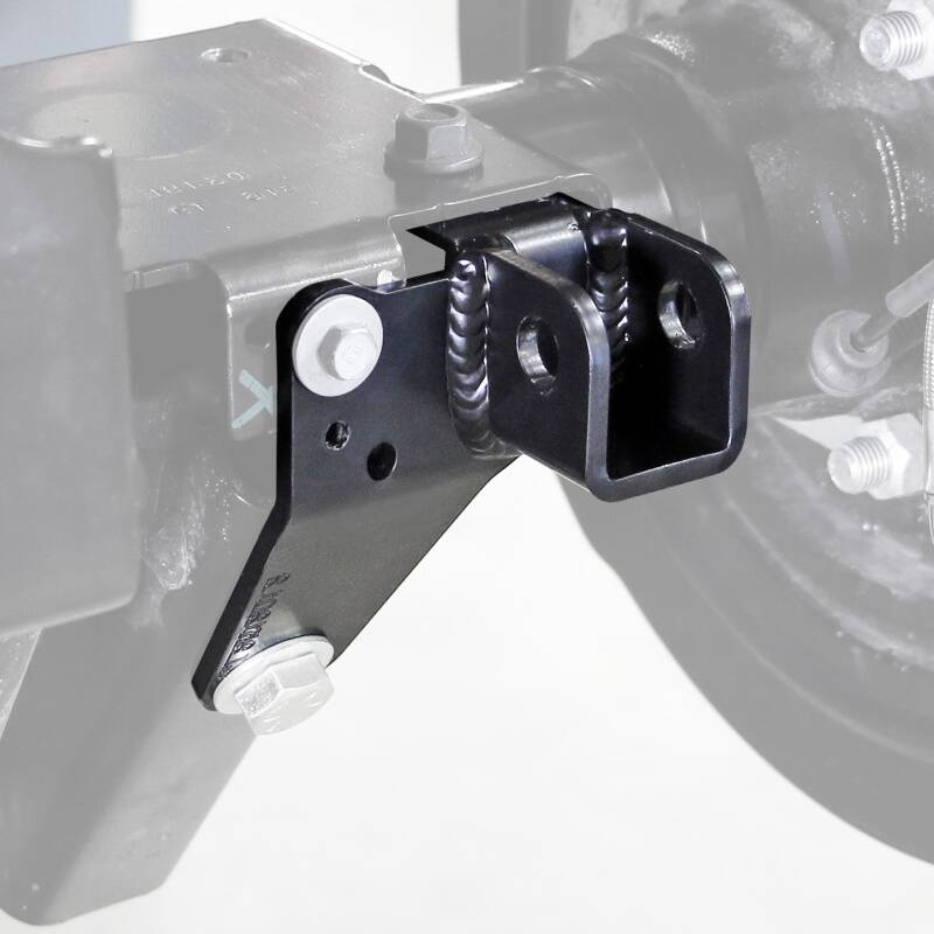 Picture of RockJock Right Rear Antirock Sway Bar Axle Bracket - Steel (Fits RJ-256200-101 / 103)
