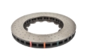 Picture of DBA 16-21 Mercedes Benz C63 S AMG (W205) Front 5000 Series Drilled & Dimpled Ring