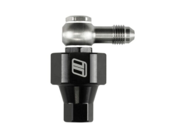 Picture of Turbosmart 44um 4AN Banjo Inlet 4AN Female Outlet Turbo Mounted Small Oil Filter