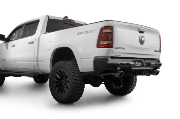 Picture of Addictive Desert Designs 19-24 RAM 1500 Black Label Rear Bumper