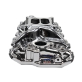 Picture of Performer EPS Intake Manifold for 1955-86 Small-Block Chevy Chrome Plasma Finish