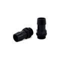 Picture of Mishimoto 2pcs. M20x1.5 3/4in Aluminum Catch Can Fitting - Black