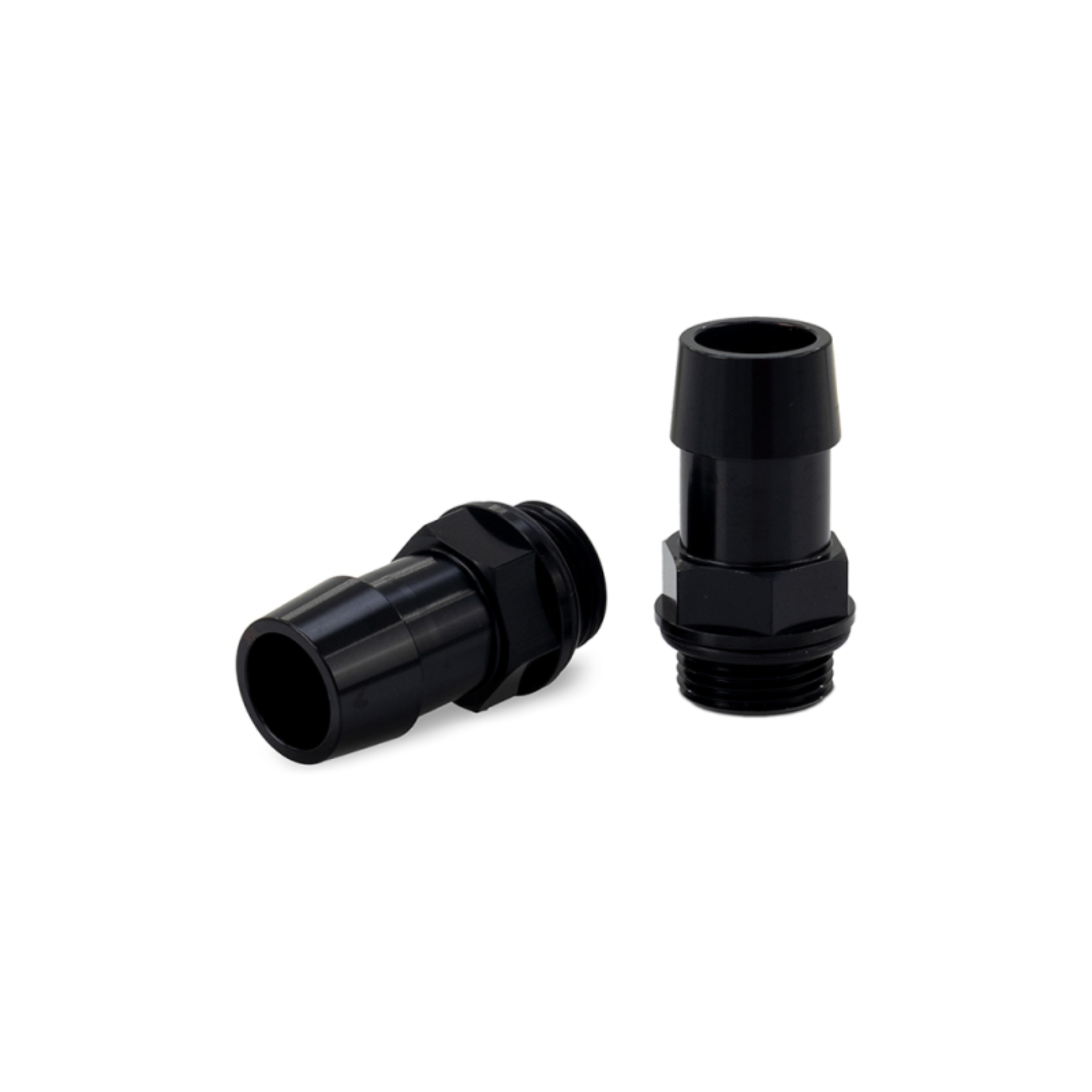 Picture of Mishimoto 2pcs. M20x1.5 3/4in Aluminum Catch Can Fitting - Black