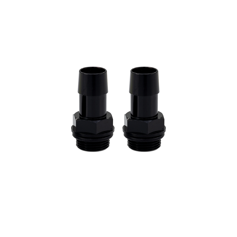 Picture of Mishimoto 2pcs. M20x1.5 5/8in Aluminum Catch Can Fittings - Black