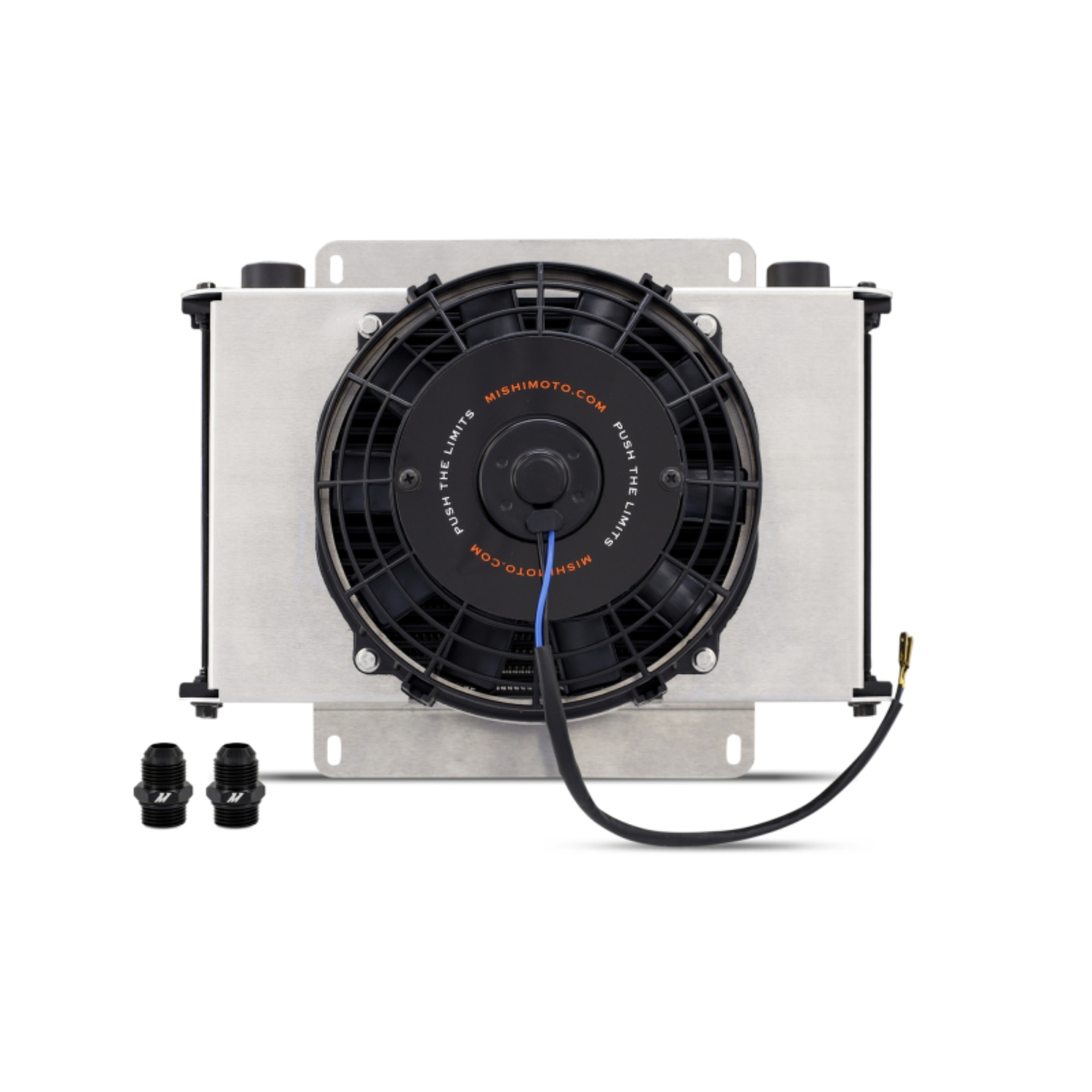 Picture of Mishimoto Universal Oil Cooler Kit 25-Row Cooler and 1x 8in Fan