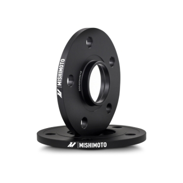 Picture of Mishimoto Wheel Spacers - 5x120 - 64.1 CB - M14 x1.5 - 15mm - BK