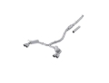 Picture of MBRP 22-24 Honda Civic/Sport Touring 1.5L 3in Cat-Back 2.5in Dual Split Rear w/ Quad Tips - AL