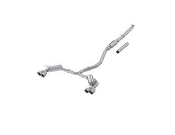 Picture of MBRP 22-24 Honda Civic/Sport Touring 1.5L 3in Cat-Back 2.5in Dual Split Rear w/ Quad Tips - AL