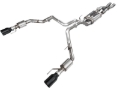 Picture of AWE Tuning Gen 3 Raptor R SwitchPath Exhaust - Diamond Black Tips