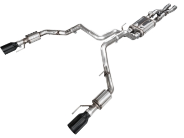 Picture of AWE Tuning Gen 3 Raptor R SwitchPath Exhaust - Diamond Black Tips