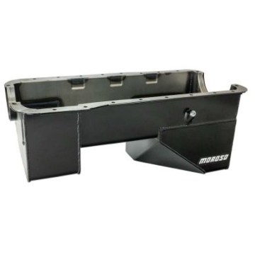 Picture of Moroso 66-77 Ford Bronco (351W) 9in Deep Billet End Seals Rear Sump Steel Oil Pan