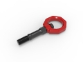 Picture of AFE 20-24 Chevrolet C8 Corvette Rear Tow Hook - Red