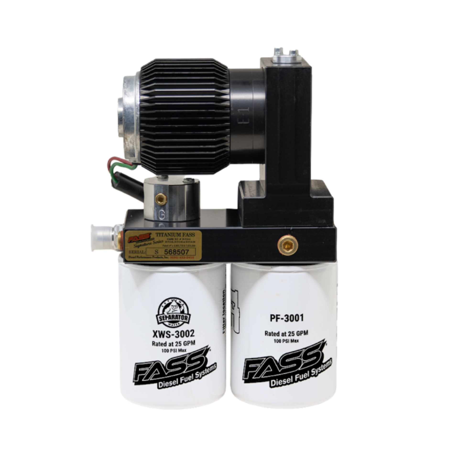 Picture of FASS 98.5-04.5 Dodge 2500/3500 Cummins 100gph Titanium Plus Fuel Air Separation System