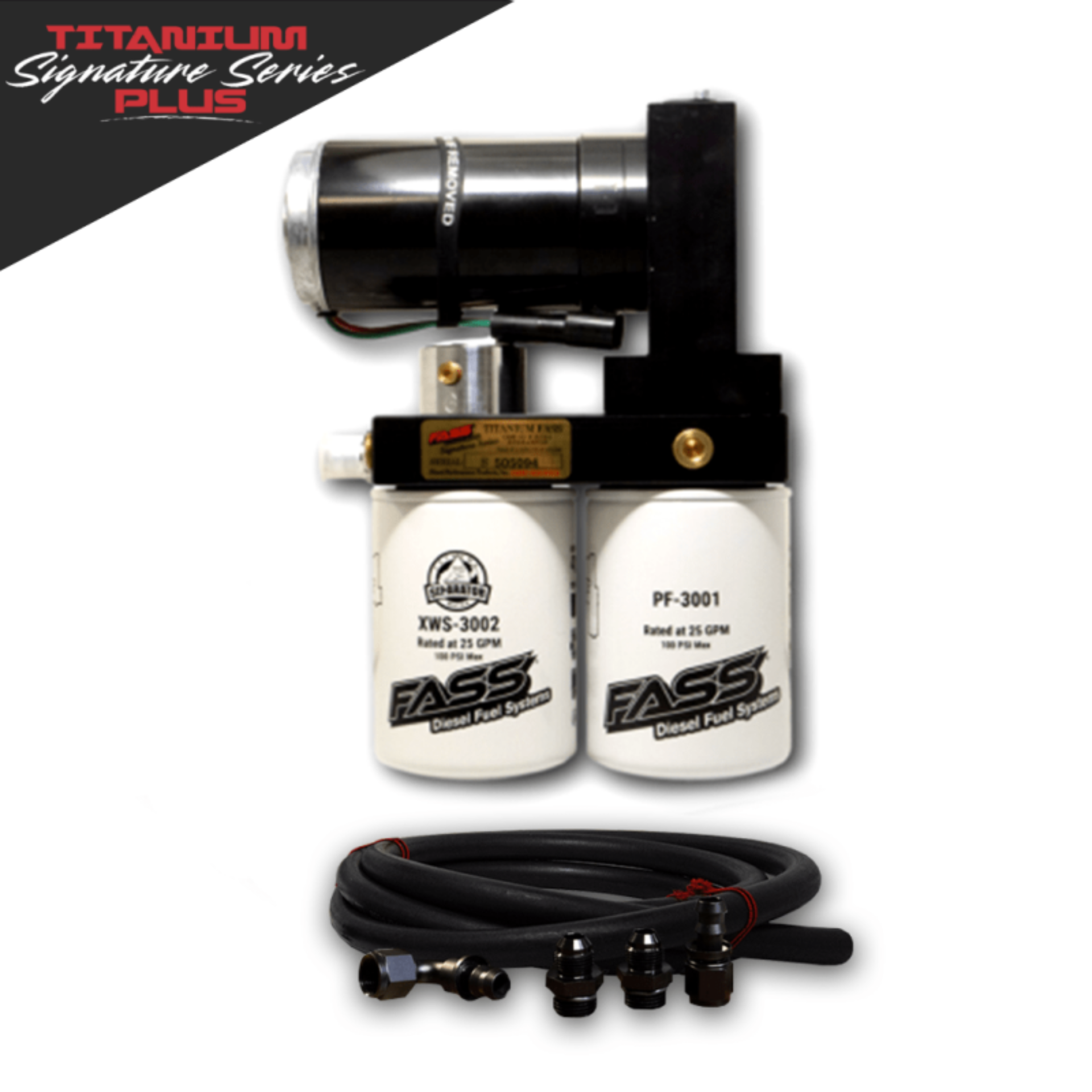 Picture of FASS 01-16 GM 2500/3500 Duramax 250gph/8-10psi Titanium Plus Fuel Air Separation System