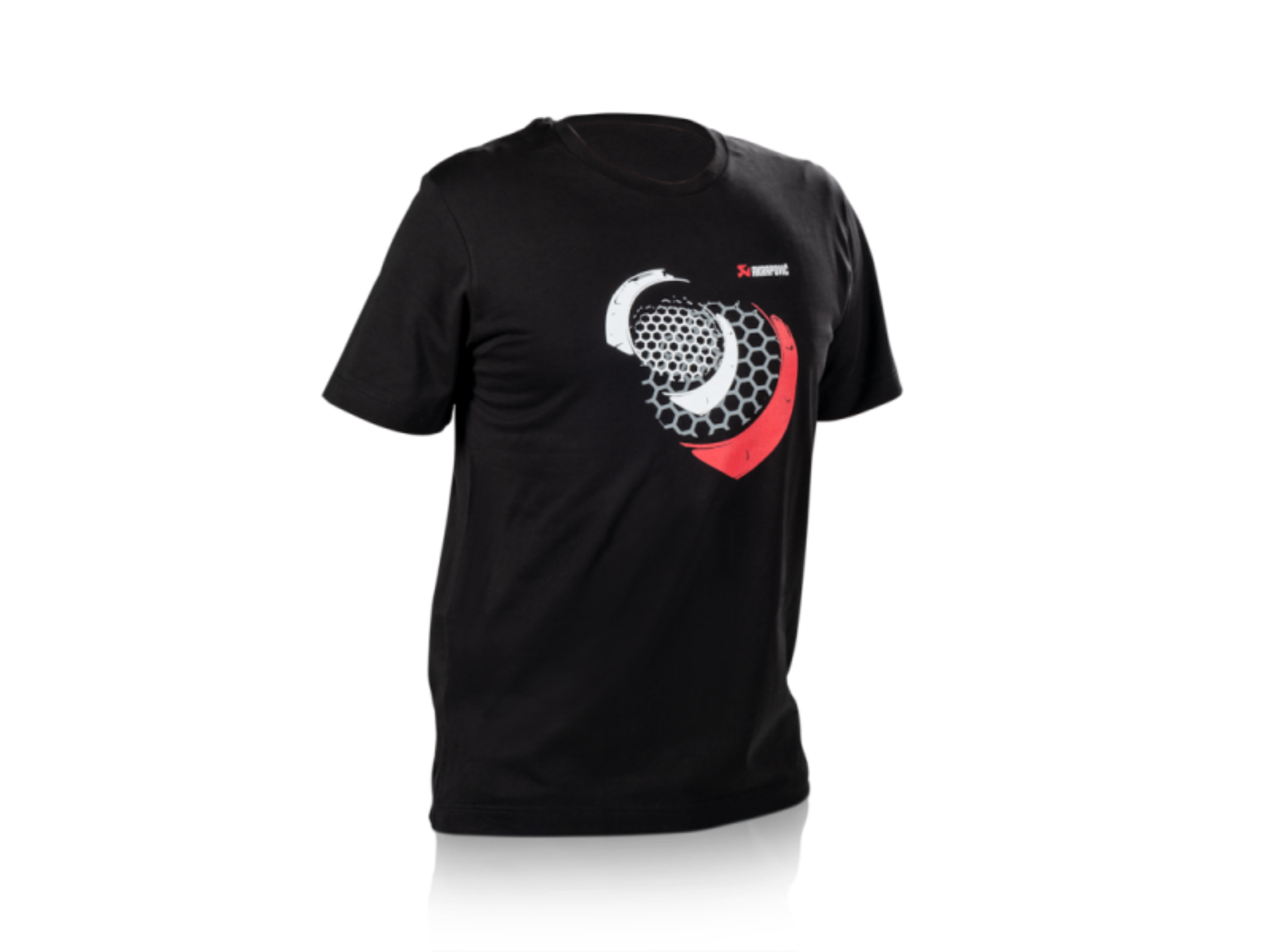 Picture of Akrapovic Lifestyle T-shirt Mesh Mens Black - XLarge