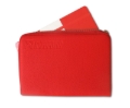 Picture of Akrapovic Leather Zip Notebook (S) - Red