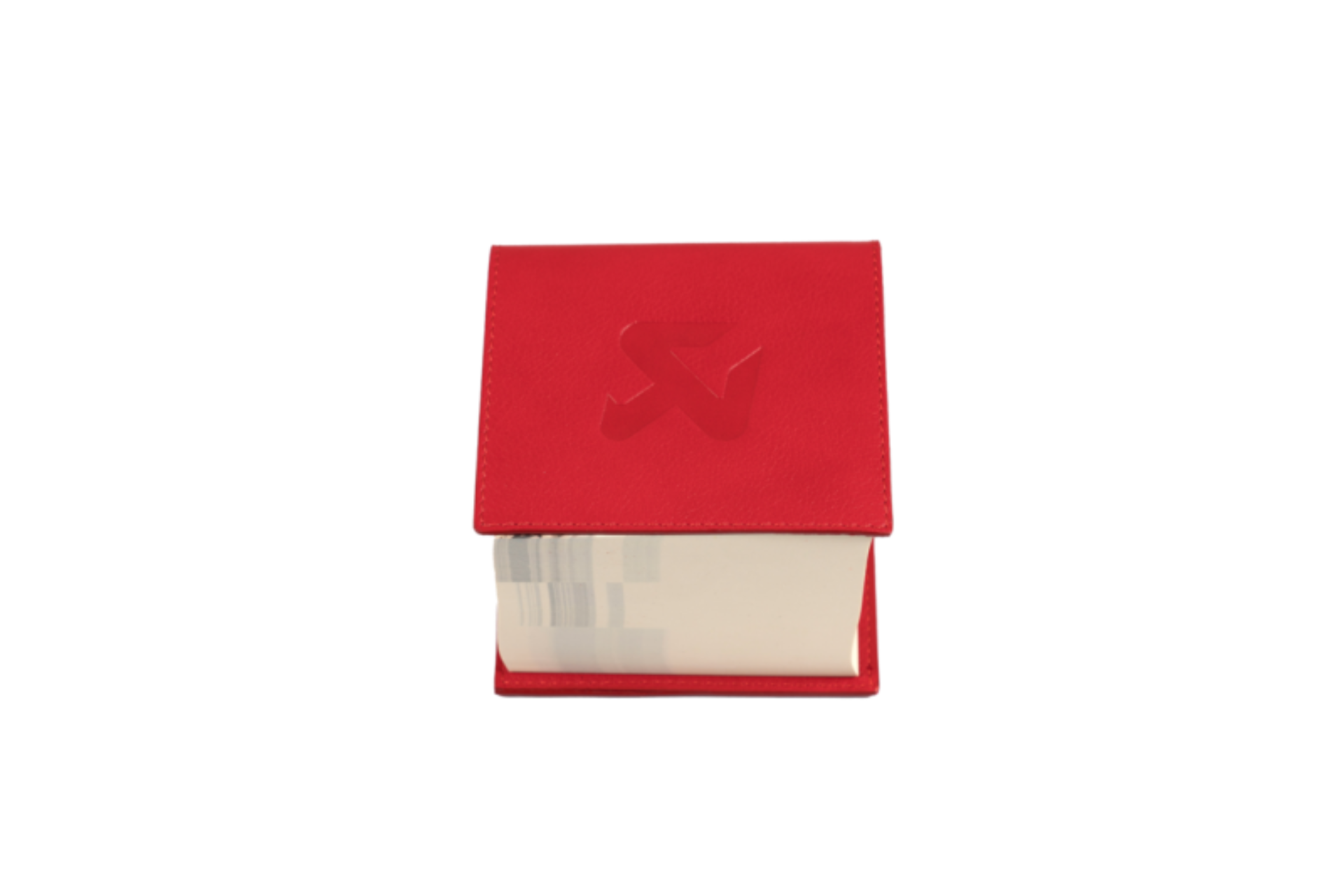Picture of Akrapovic Leather Memo Notepad - Red