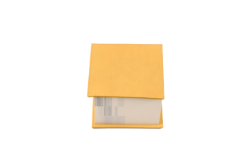 Picture of Akrapovic Leather Memo Notepad - Yellow