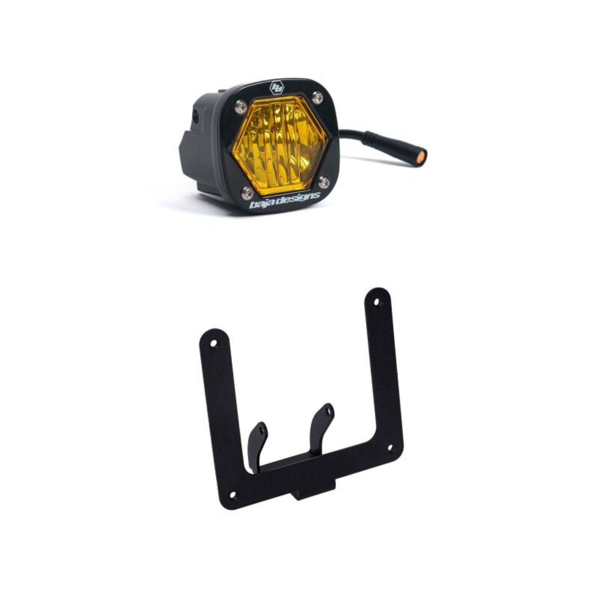 Picture of Baja Designs Super73 S1 Headlight Kit - Baja Amber