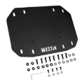 Picture of Westin 18-25 Wrangler JL Spare Tire Delete Plate - Tex. Blk