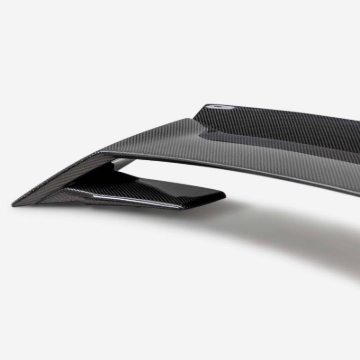 Picture of Anderson Composites 2024 Ford Mustang GT Type-GTG Carbon Fiber Rear Spoiler w/Gurney Flap