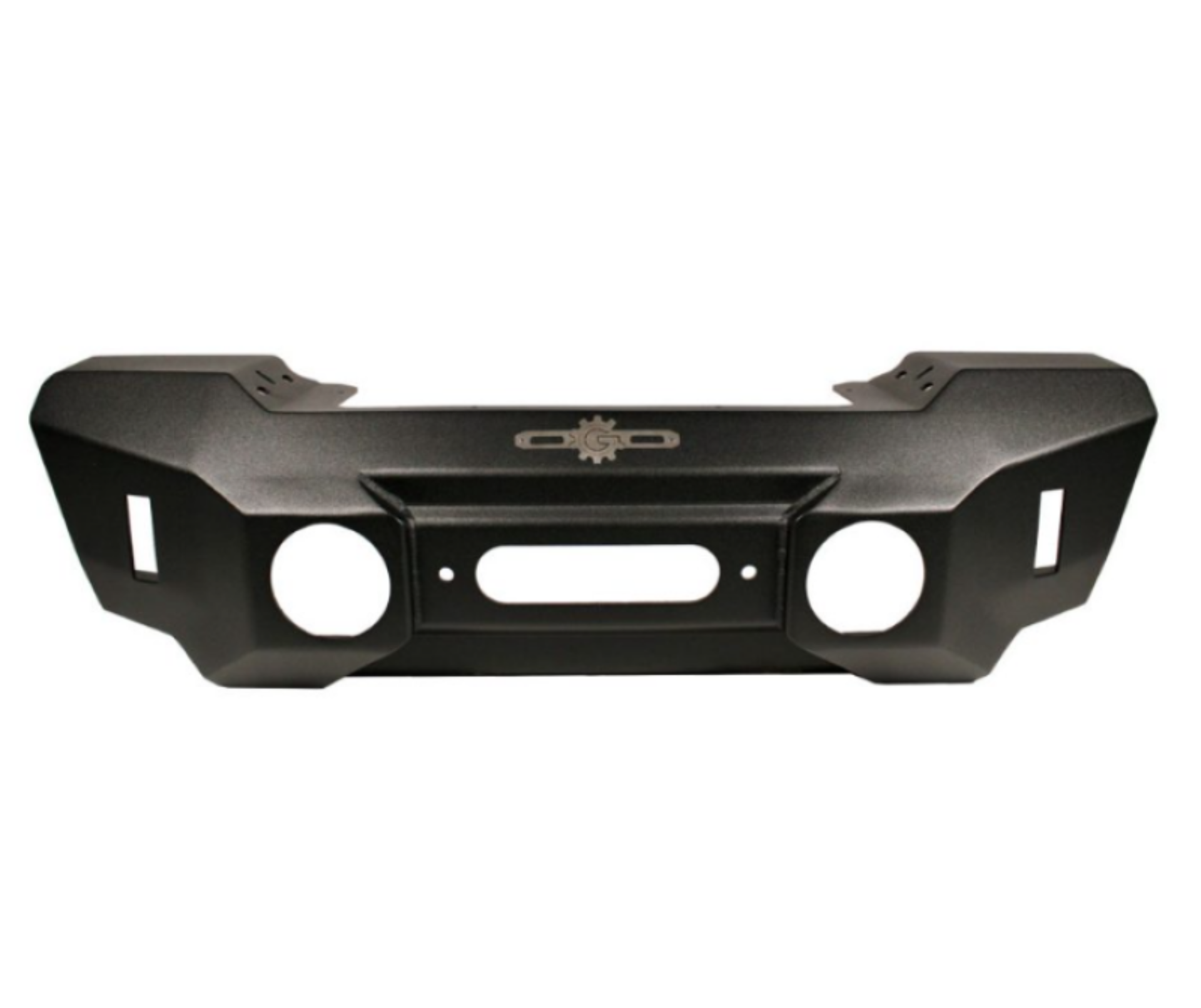 Picture of Rock Slide 18-25 Jeep Wrangler JL 2-4 Door Shorty Front Bumper With Winch Plate