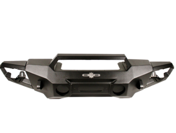 Picture of Rock Slide 18-25 Jeep Wrangler JL 2-4 Door Mid Front Bumper With Winch Plate