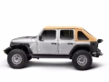Picture of Rugged Ridge 18-25 Jeep Wrangler JKU 4dr Voyager Fastback Frameless Soft Top - Tan