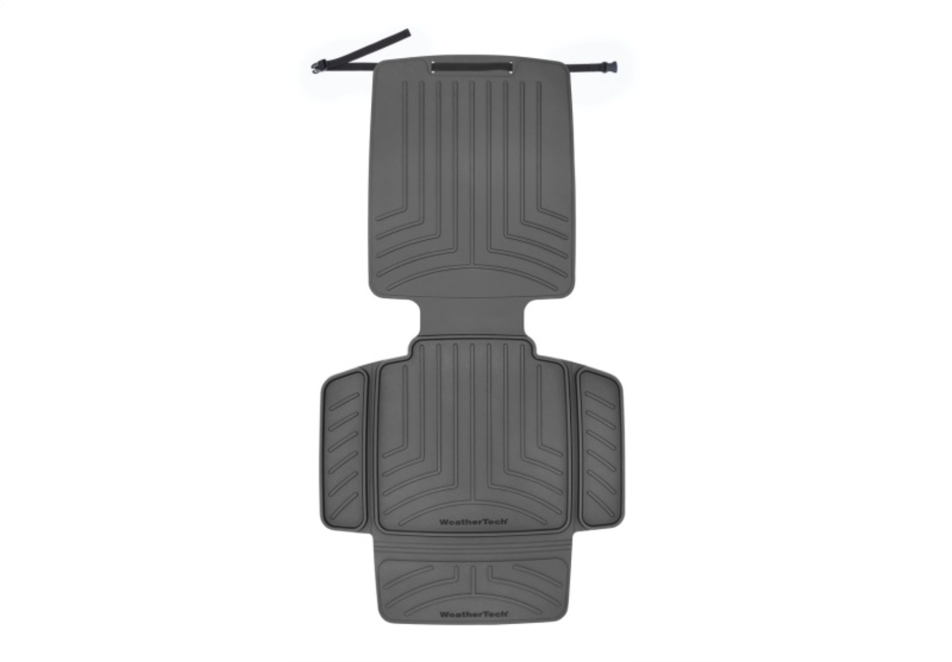 Picture of WeatherTech Child Car Seat Protector with Seat Back - Black