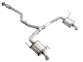 Picture of AWE Tuning 20-25 Subaru Outback (Wilderness & XT) 0FG Cat-Back Exhaust w/Dual BashGuards
