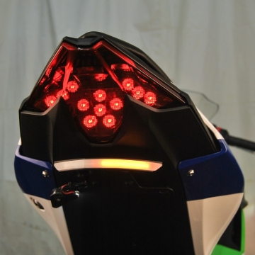 Picture of New Rage Cycles 24+ Kawasaki 500 Ninja Base Fender Eliminator Tucked