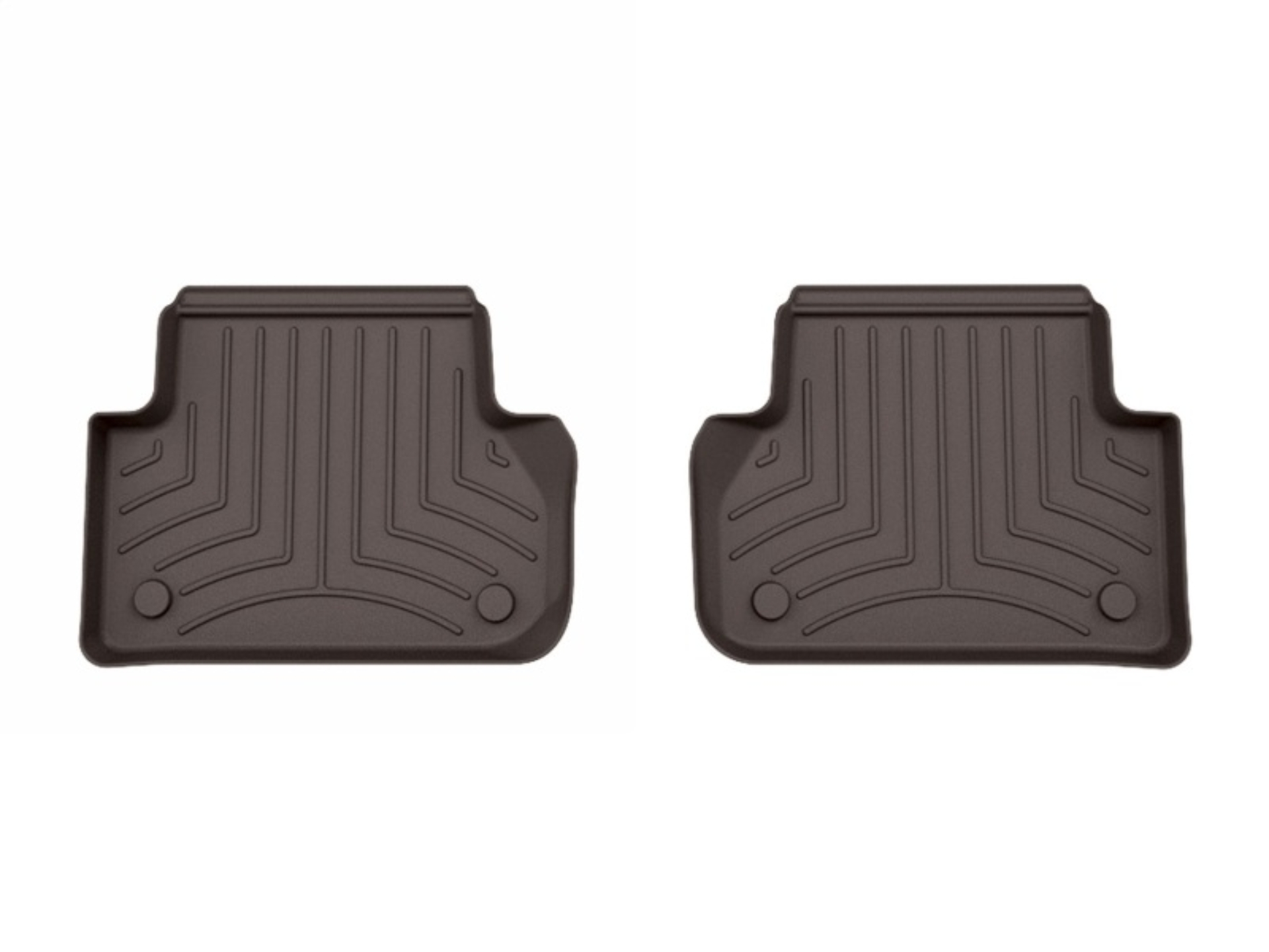 Picture of WeatherTech 17-24 Audi A4/S4/Allroad & 18-25 S5/A5 Rear FloorLiner HP - Cocoa