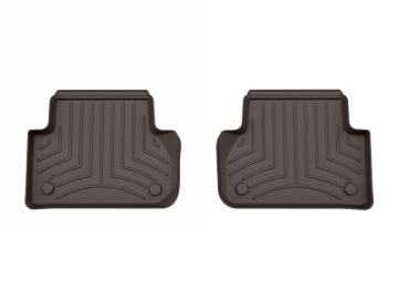 Picture of WeatherTech 17-24 Audi A4/S4/Allroad & 18-25 S5/A5 Rear FloorLiner HP - Cocoa