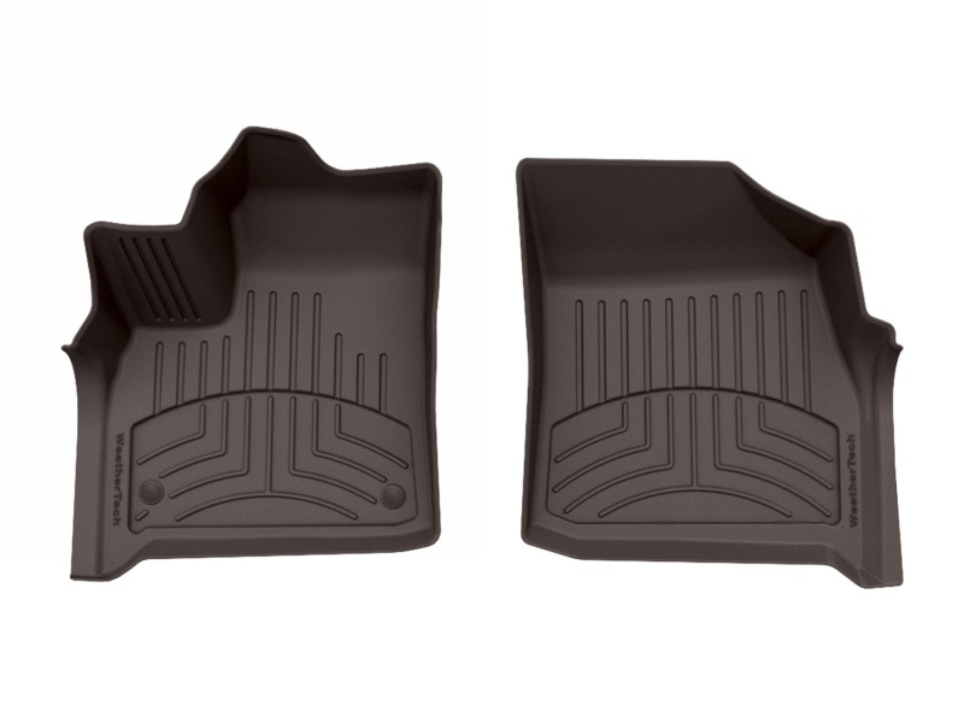 Picture of WeatherTech 18-24 Buick Enclave Front FloorLiner HP - Cocoa