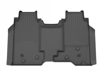 Picture of WeatherTech 2024 Chevrolet Silverado EV Rear FloorLiner for Vinyl Floors - Black