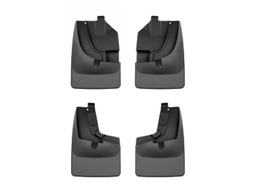 Picture of WeatherTech 21-23 Ford Ranger (Tremor Pkg.) No Drill Front & Rear MudFlaps - Black