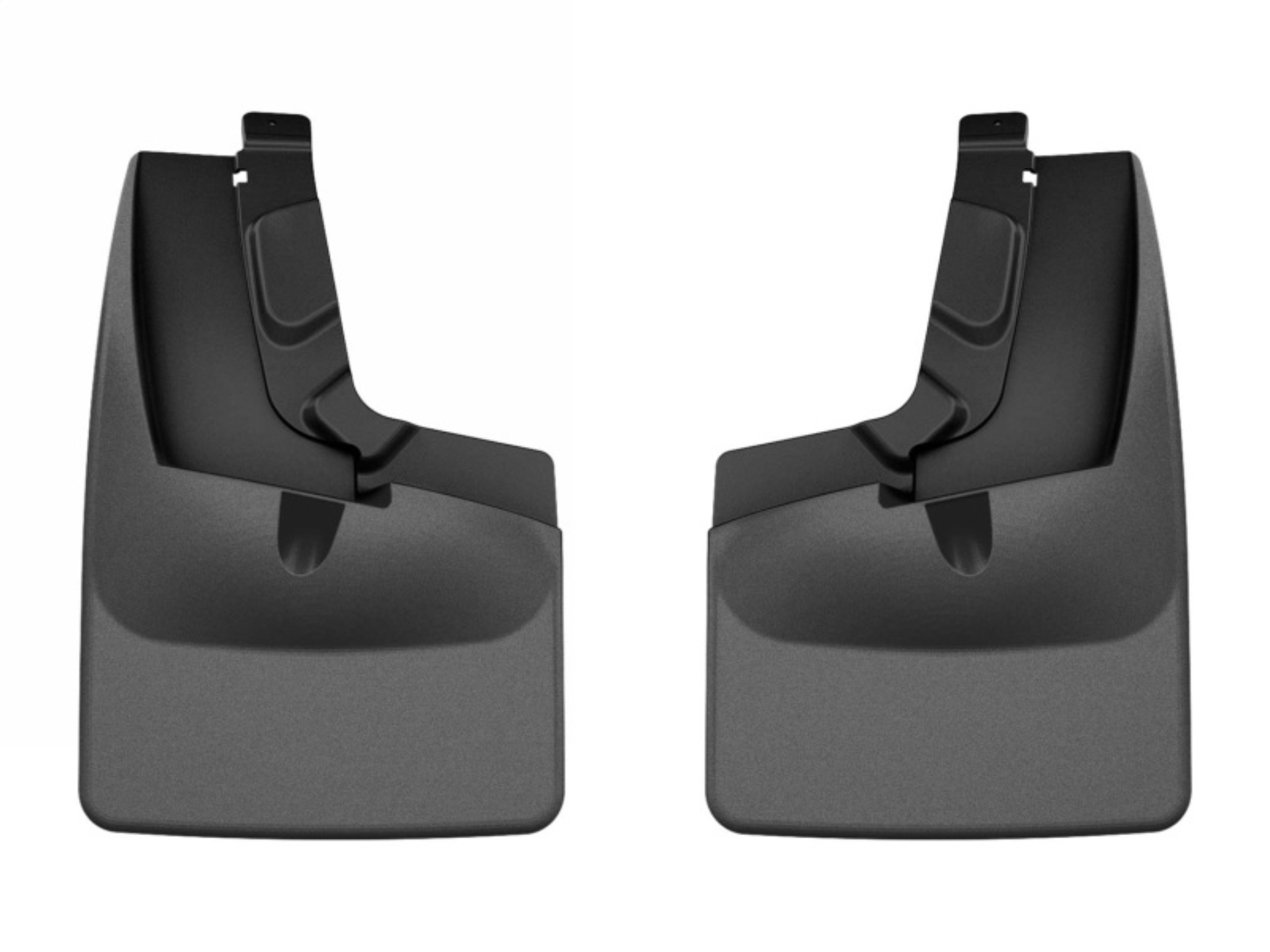 Picture of WeatherTech 21-23 Ford Ranger (Tremor Pkg.) No Drill Rear MudFlaps - Black