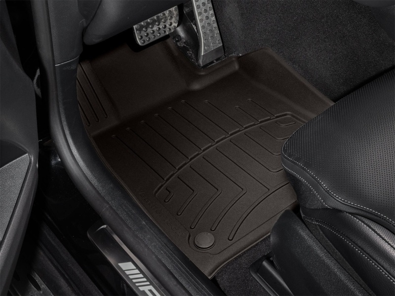 Picture of WeatherTech 24-25 Mercedes-Benz GLC Coupe/SUV (Incl. AMG GLC 43) Front FloorLiner HP - Cocoa