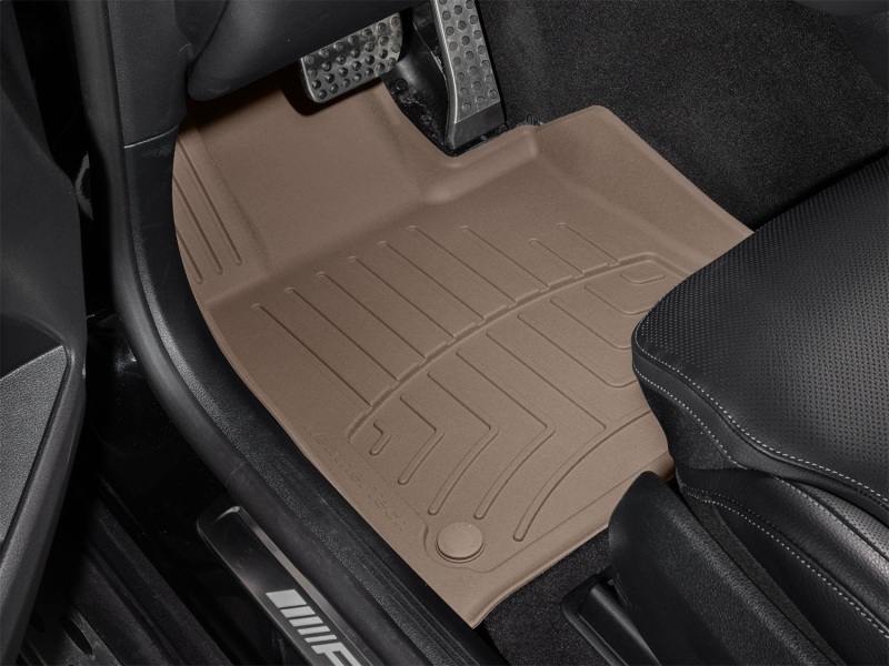 Picture of WeatherTech 24-25 Mercedes-Benz GLC Coupe/SUV (Incl. AMG GLC 43) Front FloorLiner HP - Tan