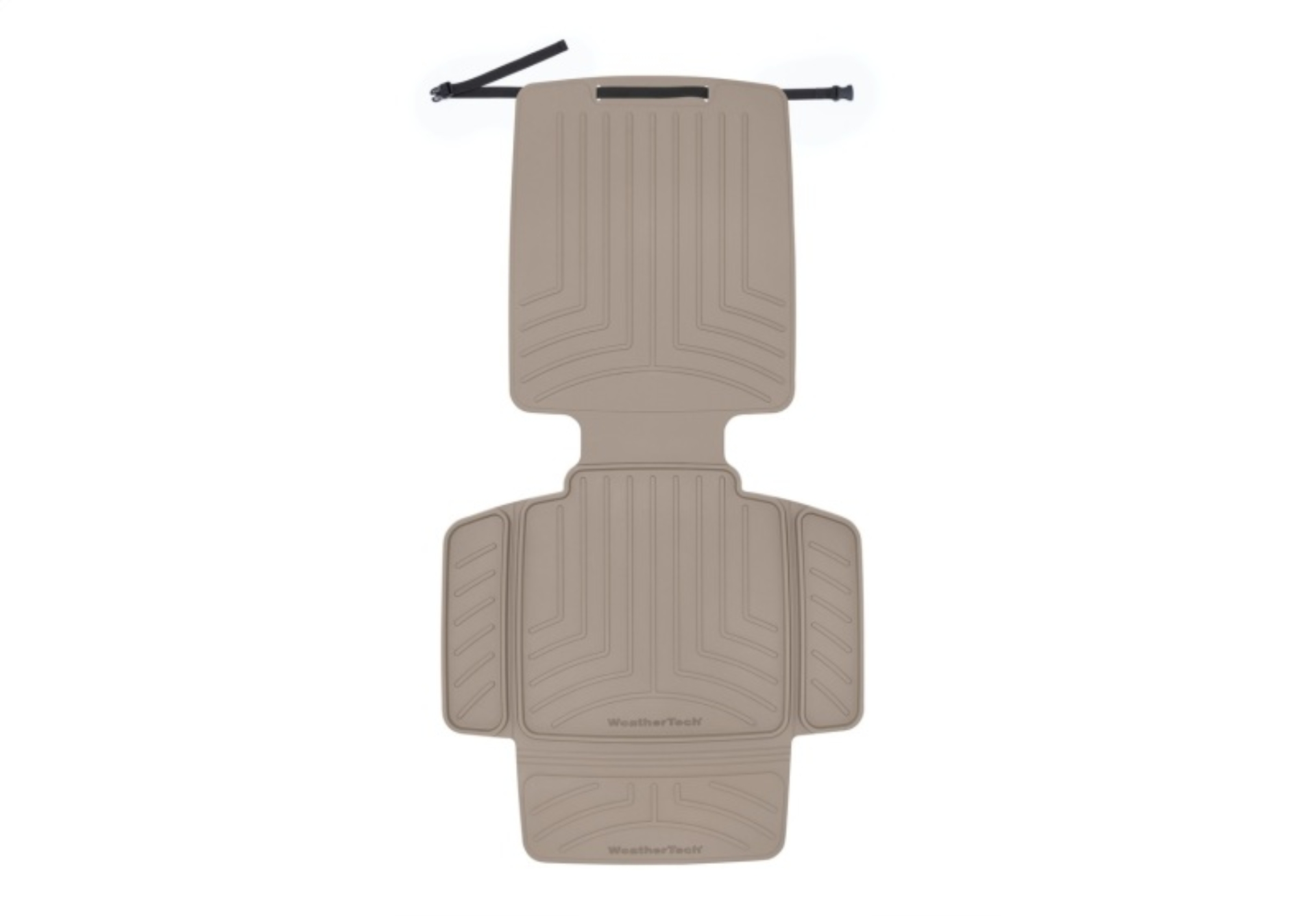 Picture of WeatherTech Child Car Seat Protector w/Seat Back - Tan