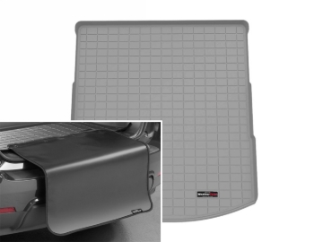 Picture of WeatherTech 2025 Mazda CX-70 (Incl. PHEV) 5-Passenger Cargo Liner w/Bumper Protector - Grey