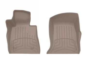 Picture of WeatherTech 16-24 Chevrolet Camaro Front FloorLiner HP - Tan