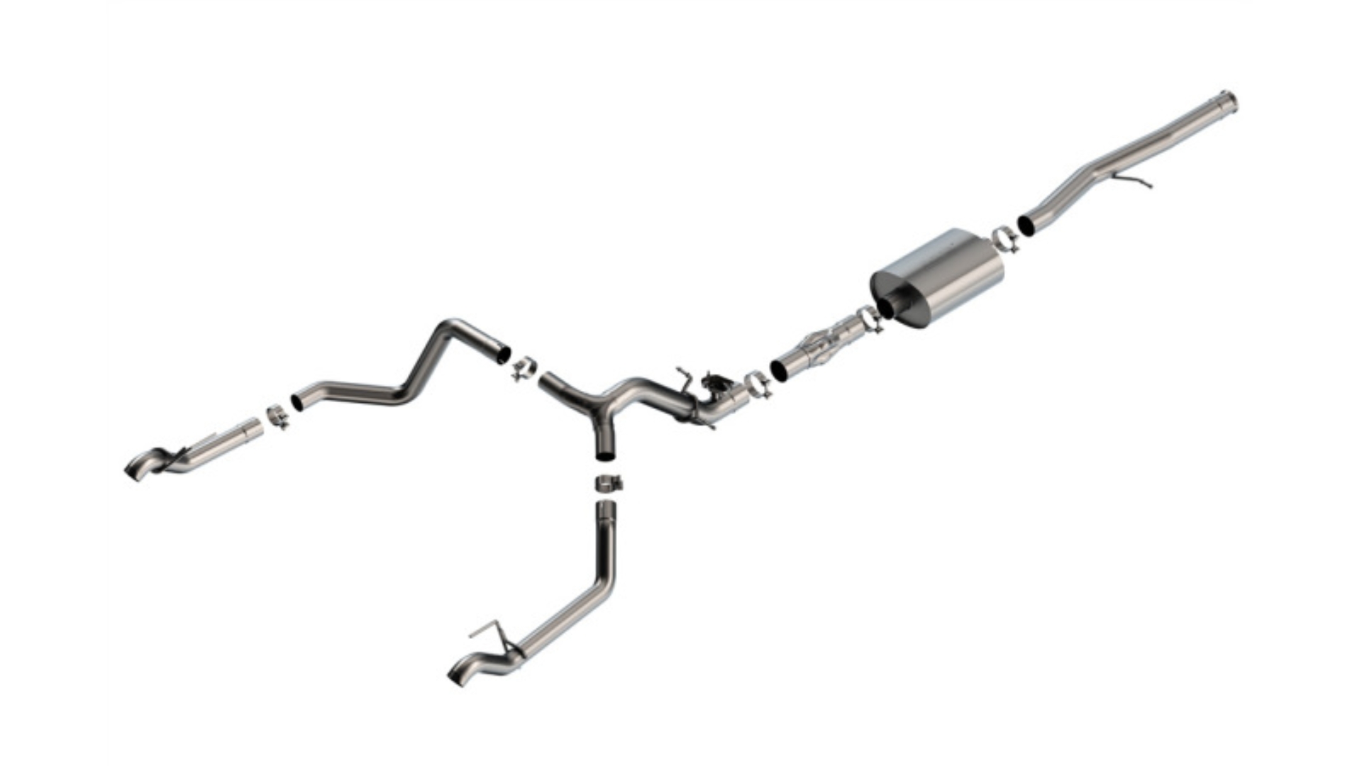 Picture of Borla 2024 Chevy Silverado 1500 6.2L V8 ATAK Catback Exhaust (Use Fact Fascia Tips)