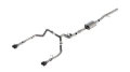 Picture of Borla 2024 Chevy Silverado 1500 6.2L V8 ATAK Catback Exhaust w/ Simulator - CF Black Anodized