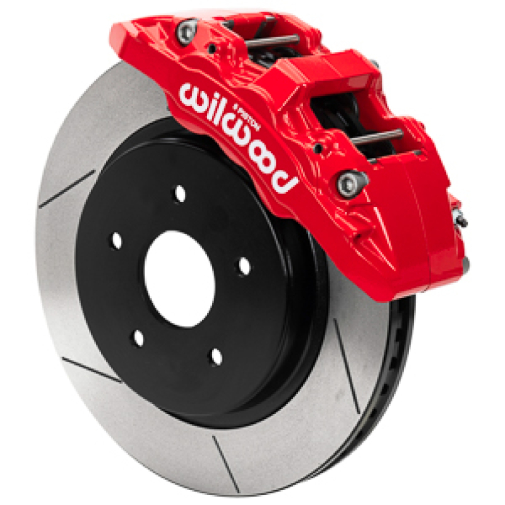 Picture of Wilwood 13-18 Dodge Ram 1500 Aero6 DM Front Brake Kit w/ Lines - Red