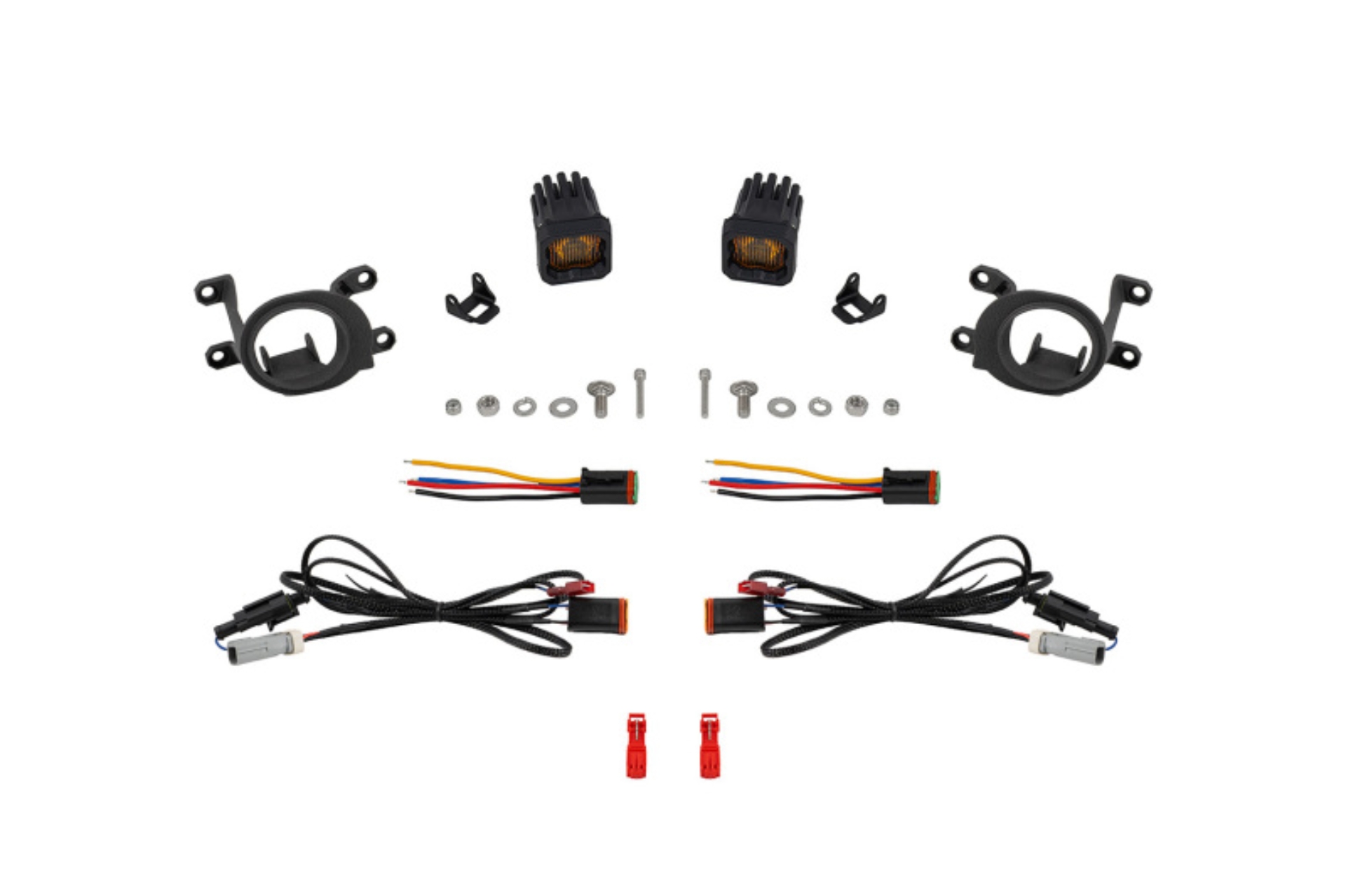 Picture of Diode Dynamics 23-24 Toyota GR Corolla SSC1 LED Fog Light Kit - Yellow SAE Fog