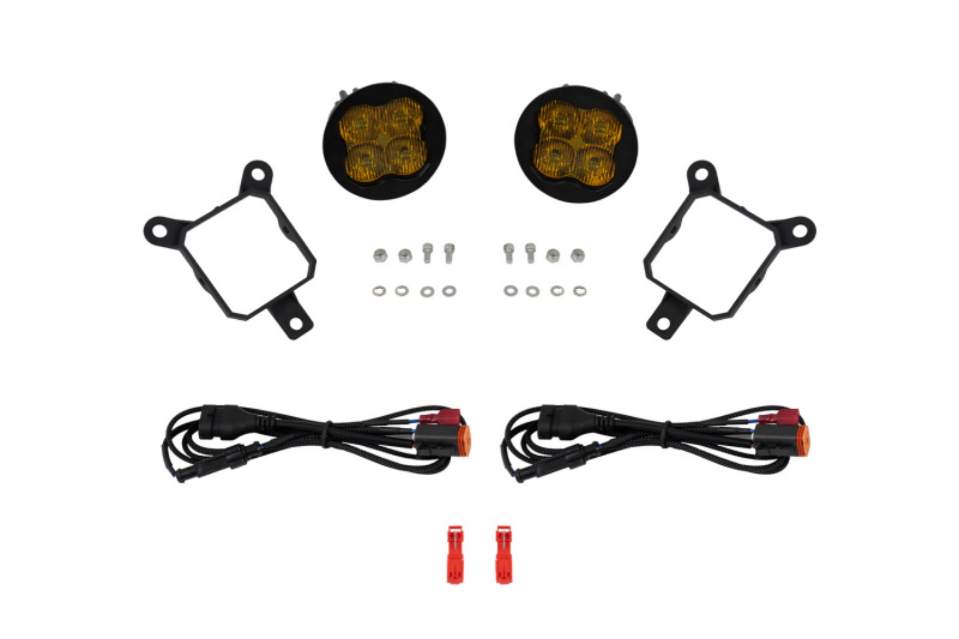 Picture of Diode Dynamics SS3 SAE Type Y Fog Light Kit - Yellow SAE Fog