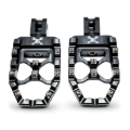 Picture of Burly Brand 18-24 M8 Softail MX-Evolution Passenger Pegs - Black