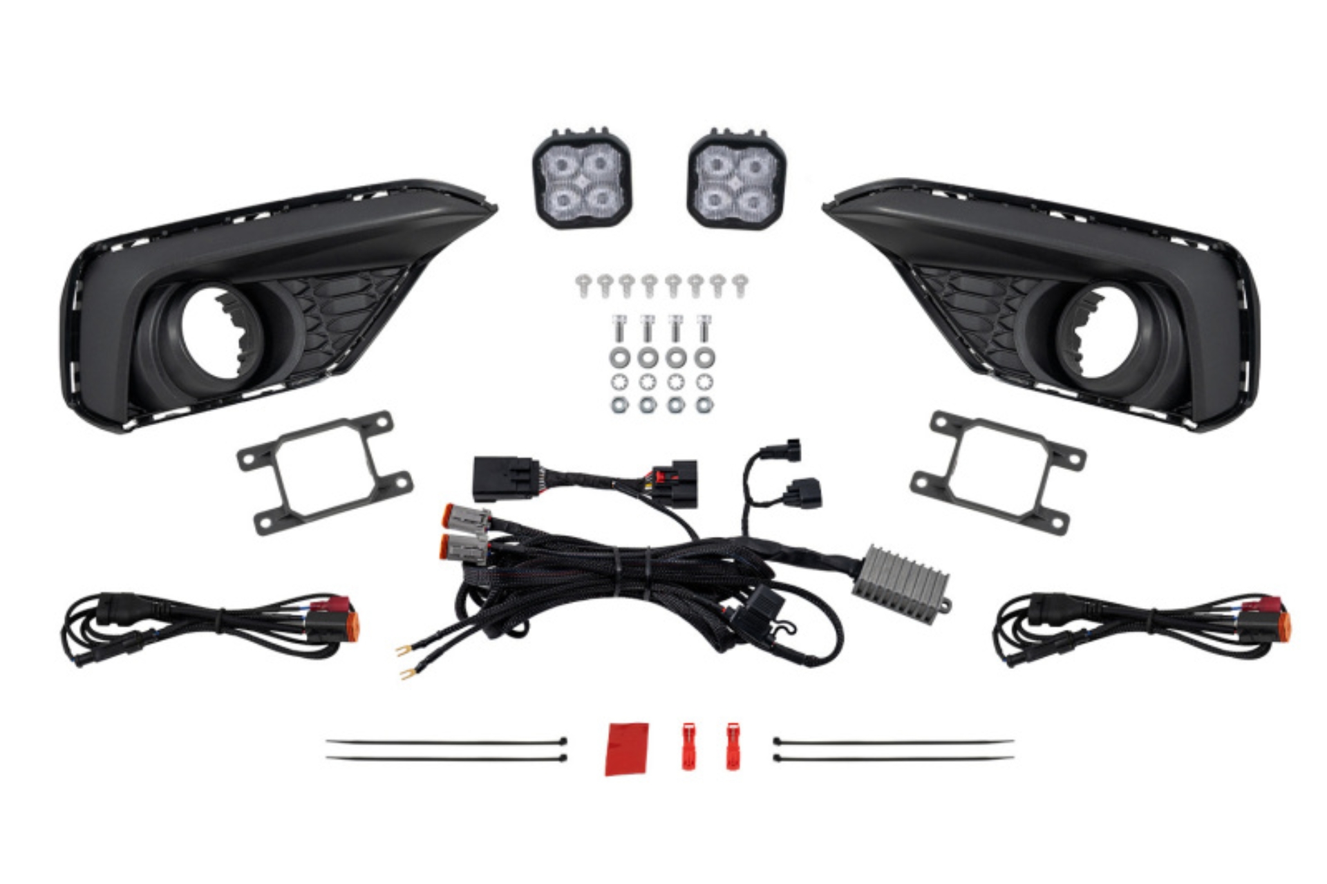 Picture of Diode Dynamics 2025 Ford Mustang EcoBoost SS3 Add-On Fog Lamp Kit White Sport
